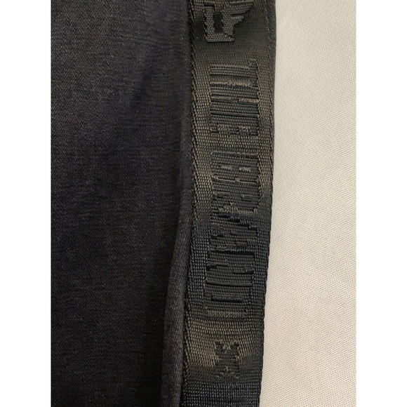 LF The Brand Women’s Black CARGO 8749 Graphic Cropped Distressed Jacket Size XS - Picture 10 of 12